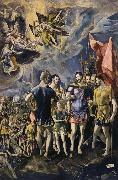 El Greco The Martyrdom of St Maurice Germany oil painting artist